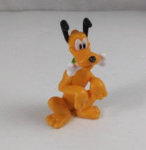 Just Play Disney Pluto With Bone In Mouth 2.5&quot; Collectible Mini Figure - $4.94