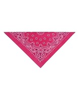 Traditional Paisley Dog Pet Bandana 22&quot; Square Tie Dye or 13 Colors To C... - $228.85 MXN