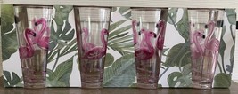 Tommy Bahama Outdoor Pink Flamingo 15 Oz Drinking Cups NWT - £23.90 GBP