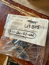NEW LOT of 20 1.1 Ohms ±5% 3W Through Hole Resistor Axial Wirewound 135-... - $28.48