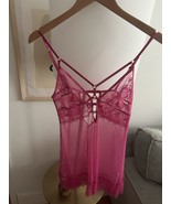 Intimissimi Pink Lace Y2k Sexi Baby Doll Size S - $35.00