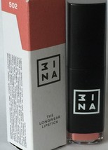 3INA the Longwear Lipstick Long-lasting Shade 502 (Pink Blush) 6mL Made ... - $324.88 MXN