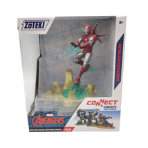 IRON MAN Avengers Zoteki Series 1 Action Figure NEW Marvel 4&quot; Figure Figurine - £7.89 GBP