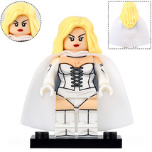 X-Men Comics Emma Frost White Queen Minifigures Accessories Building Toys - $3.99