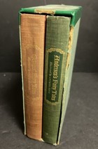 Grimms&#39; &amp; Anderson&#39;s Fairy Tales 2 Book Set 1945 Grosset &amp; Dunlap Illustrated - £44.36 GBP