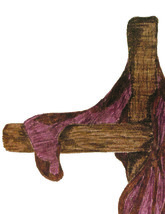 Cross w/Robe Marker Drawing - $380.72 MXN