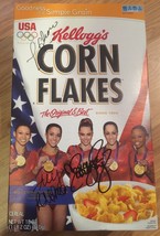 KELLOGGS CEREAL BOX SIGNED Maroney Aly Raisman Chow signed USA gymnastic... - $414.45 CAD