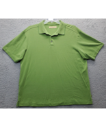 Tommy Bahama Polo Shirt Mens Size XL Green Golf Performance Stretch Shor... - $31.68 CAD