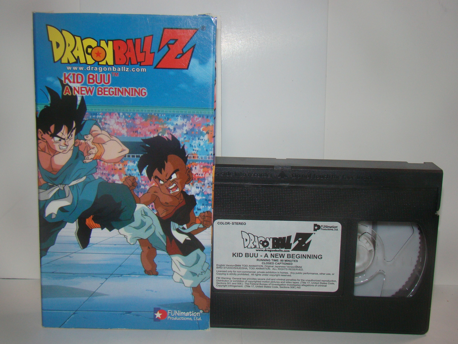 DRAGON BALL Z - KID BUU - A NEW BIGINNINHG (VHS) - $10.00