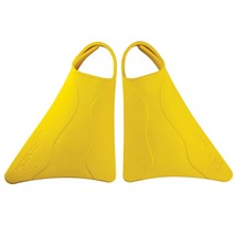 Finis Fishtail Long Floating Kids Flippers, 2 Fins, Yellow, US Junior (6 - 11) - £26.37 GBP