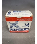 Vintage Winchester Duck Pheasant Empty Ammo Box 12ga Cartridges Hunting ... - $20.57