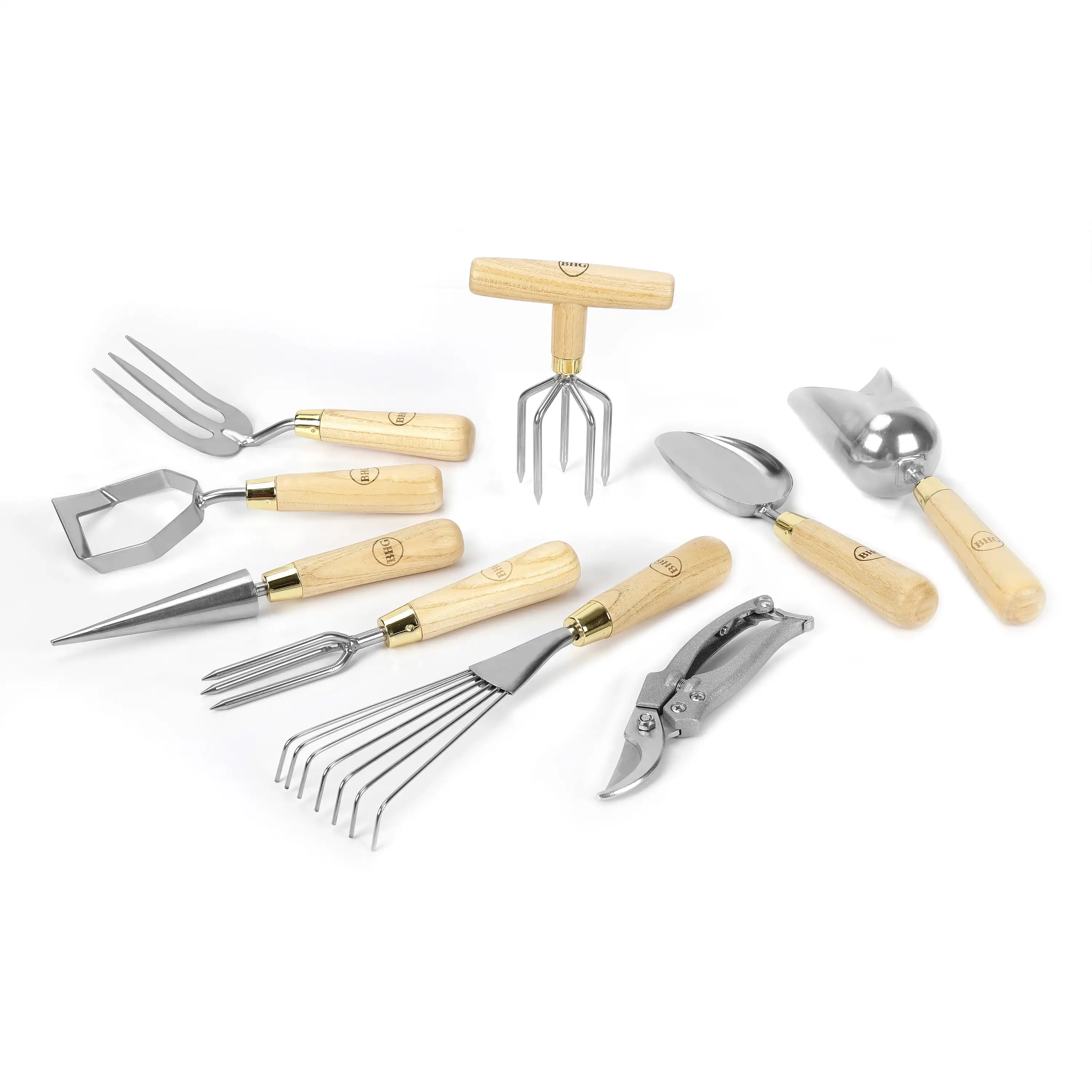 Stainless Steel Gardening Tool Set, Hand Tools for Gardening, Garden Tools (9 Pi - £86.53 GBP