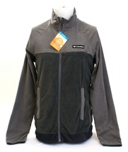 Columbia Sportswear Co. Gray Crater Summit Full Zip Fleece Jacket Men&#39;s NWT - £63.74 GBP