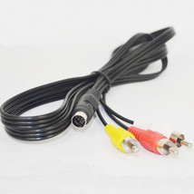5Ft 1.5M S-Video 7 Pin Plug To 3 Rca Male Audio Video Cable For Pc Lapto... - £12.50 GBP