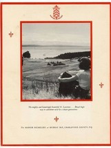 Manoir Richelieu Luncheon &amp; Dinner Menus Murray Bay Charlevoix Quebec 1946 - £29.72 GBP