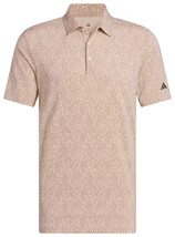 Adidas Men’s Ultimate365 Golf Polo Mini Bunker Powder Coral Size XL Preppy - $34.99