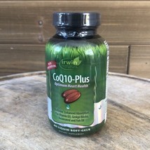 Irwin Naturals CoQ10-Plus Optimum Heart Health 60 Liquid Softgel Exp 8/24 - £14.62 GBP