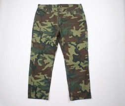 Levis 541 Mens Size 40x30 Distressed Athletic Fit Tapered Leg Camouflage Pants - £47.55 GBP