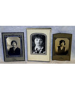 Cabinet photos 3 portrait pictures 1930&#39;s Colorado Tina Nina Payton Clark - $20.99 CAD
