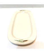 Vintage Pr urie Flower Celery Snack Dish Wheat Design Japan 8.5 x 4 inch... - £10.95 GBP