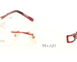 Nuovo W/Etichetta M + Air MA106 Rosso senza Montatura Occhiali Mair 52-1... - $56.43