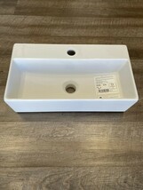 Artceram Quadro 27 wall or countertop sink QUL001 Glossy Bathroom Water ... - €84,76 EUR
