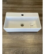 Artceram Quadro 27 wall or countertop sink QUL001 Glossy Bathroom Water ... - $1,822.46 MXN