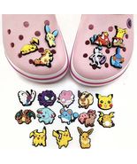 BRAND NEW (20) POKÉMON CROC SHOE SANDAL CHARMS LESS THAN $1 PER CHARM - $19.59