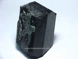 Small Black Tourmaline Crystal, Black Stone, Negativity Blocker Stone, Home Deco - £71.94 GBP