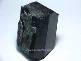 Small Black Tourmaline Crystal, Black Stone, Negativity Blocker Stone, H... - £67.63 GBP