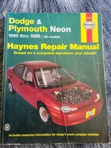 Haynes Repair Manual 30034 Dodge &amp; Plymouth Neon 1995 - 1999 READ DESCRI... - £9.43 GBP