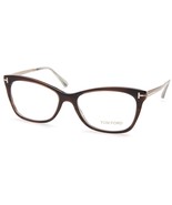 NEW TOM FORD TF5353 050 Brown Eyeglasses Frame 52-15-140mm B36mm Italy - $240.56 CAD