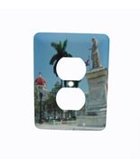 Outlet Cover 3d Rose Jose Monument at Parque Marti in Cienfuegos 2 Plug - $3.46