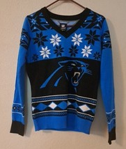Team NFL Carolina Panthers Blue,Black  Sweater Med - £22.67 GBP