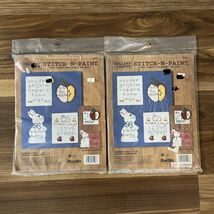 2X Bucilla Stitch N Paint LEARNING PANEL Counted Cross Stitch Kit # 3249... - €18,96 EUR