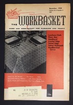 Workbasket Magazine December 1958 Knit, Crochet, Tatting, Needlework, Crafts Ads - £4.69 GBP
