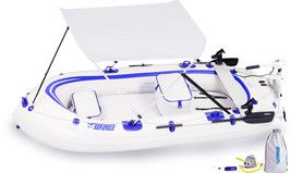 Sea Eagle SE9 Fish-n-Troll Watersnake Motor Canopy Pkg Inflatable Boat T... - £861.22 GBP