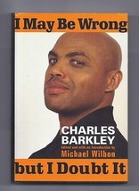 I May Be Wrong But I Doubt it By Charles Barkley NBA Hardcover Book - £7.59 GBP