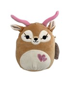 Squishmallows 8” Adila the Antelope NWT Pink Horns Hearts Valentines 202... - £18.56 GBP