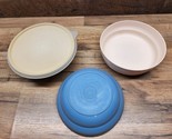Tupperware Lot Of 3 Cereal / Food Prep / Dessert Bowls #2415A-2, 155-51,... - £14.85 GBP