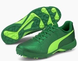 Puma 20 Amazon Green-Green Glare Cricket Shoes - £95.69 GBP