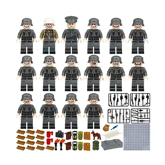 BBStore Buy Minifigures Limited German WW2 Army Builder Military Movie Set - $76.00