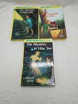 Lot Of (3) Nancy Drew Mystery Stories Hardcover Books 2-4 - £28.01 GBP