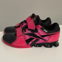 Reebok CrossFit Shoes Womens Size 9 U-Form Weightlifting Powerlifting Pink Black - £28.93 GBP