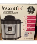 Instant Pot LUX60 V3 6-Quart 6-in-1 Multi-Use Programmable Pressure Cook... - $1,410.14 MXN