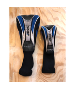 Walter Hagen AWS Golf Club Head Cover Sock Black Blue Silver 3i and 1w -... - $18.86 CAD
