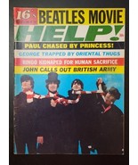 16 Magazine&#39;s Presentation of the Beatles&#39; Movie HELP! Summer 1965 Scarce - $771.94 MXN