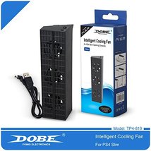 Dobe PS4 Slim Cooling Fan with Intelligent Control for Sony Slim PS4 Console [vi - $19.59