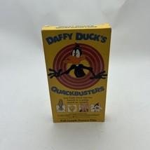 Daffy Duck&#39;s Quackbusters VHS 1989 Mel Blanc Classic Cartoon Film Used - £15.80 GBP