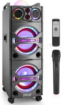 Pyle PSUFM1043BT Portable Bluetooth PA Loudspeaker System W/ Mic, Party ... - €175,97 EUR Pyle PSUFM1043BT Portable Bluetooth PA Loudspeaker System W/ Mic, Party ... - €175,97 EUR